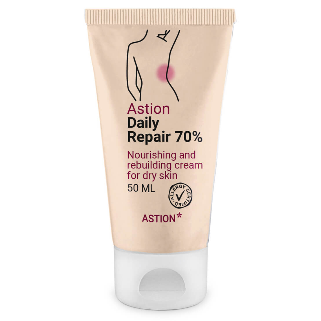 Astion Fedtcreme 70 % — Daglig fugtpleje ved eksem og kløe