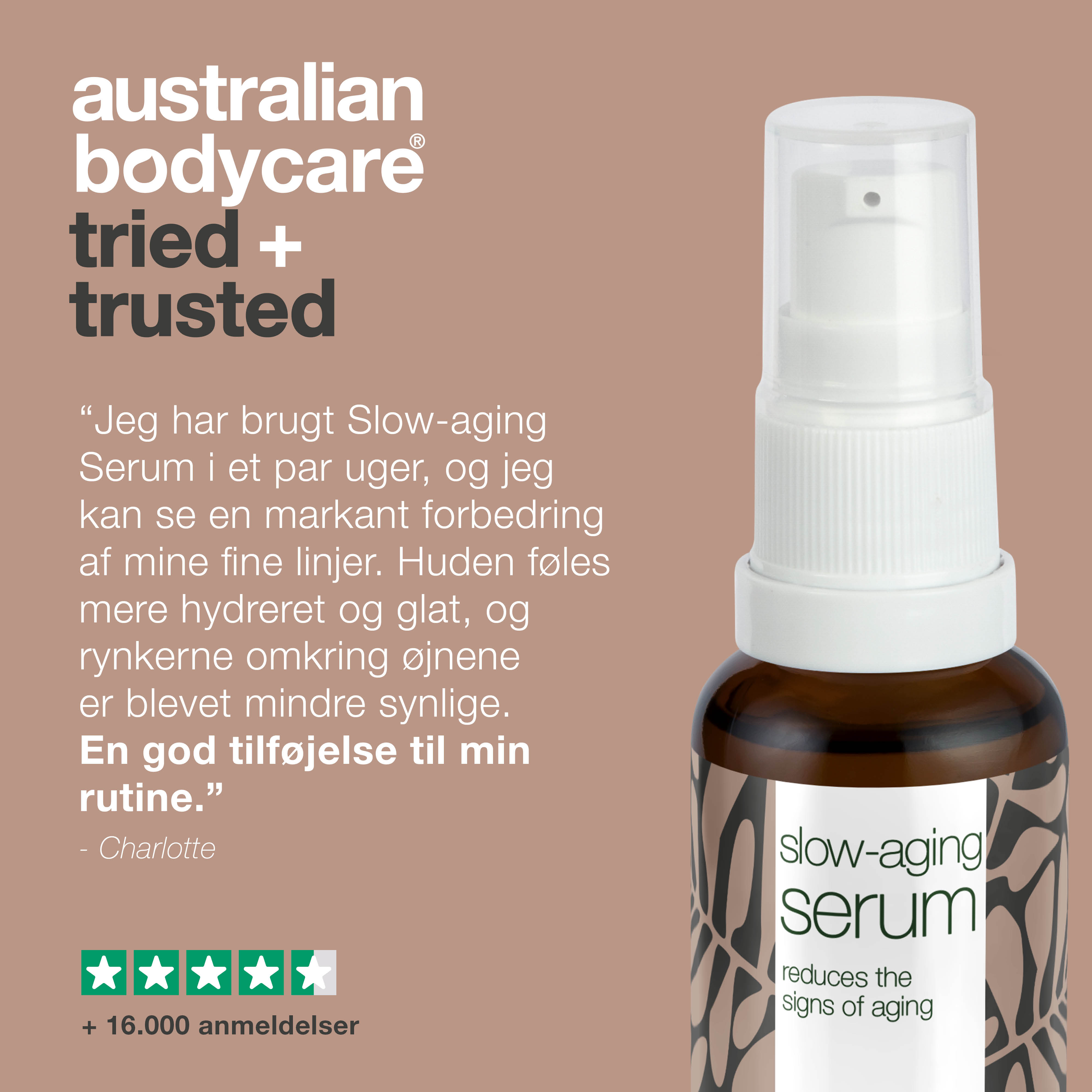 Slow-aging Serum – Effektiv pleje til rynker og moden hud — Slow-aging Serum fugter, opfrisker og reducerer synlige rynker. Perfekt til moden hud 50+. Bestil nu og oplev glattere hud.
