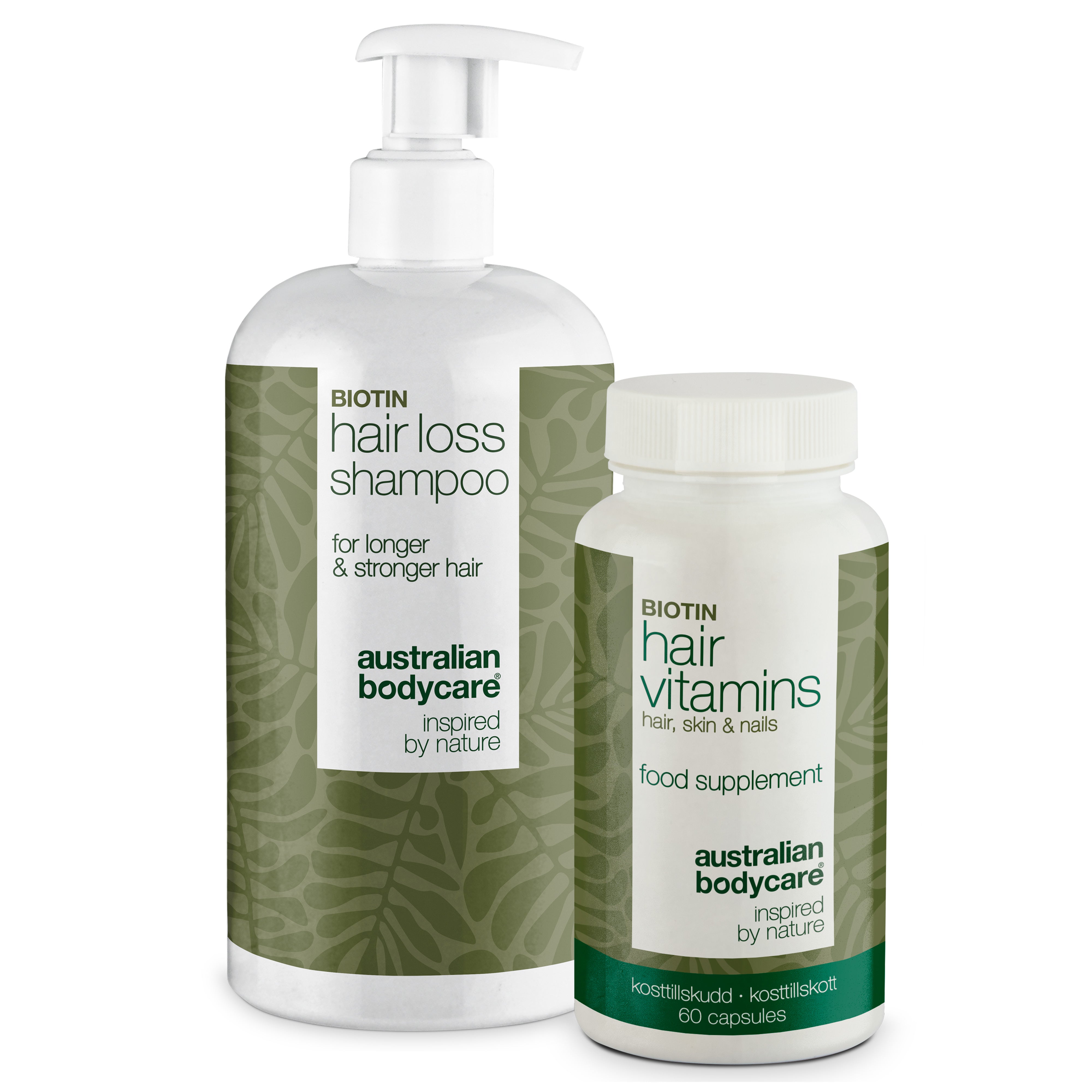 Shampoo og hårvitaminer til håret — Produkter til at vedligeholde et normalt hår