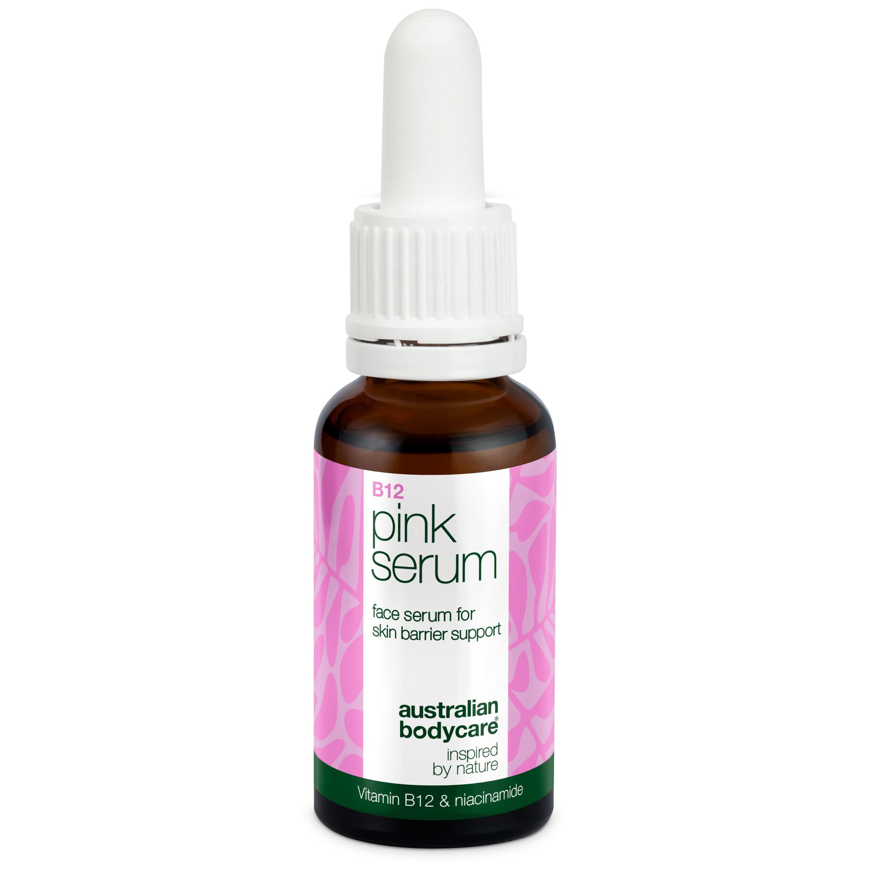 Vitamin B12 Pink Serum – Reducerer rødme og giver sund glød — B12 Pink Serum styrker hudbarrieren, reducerer rødme og aldringstegn. For en blød og strålende hud.