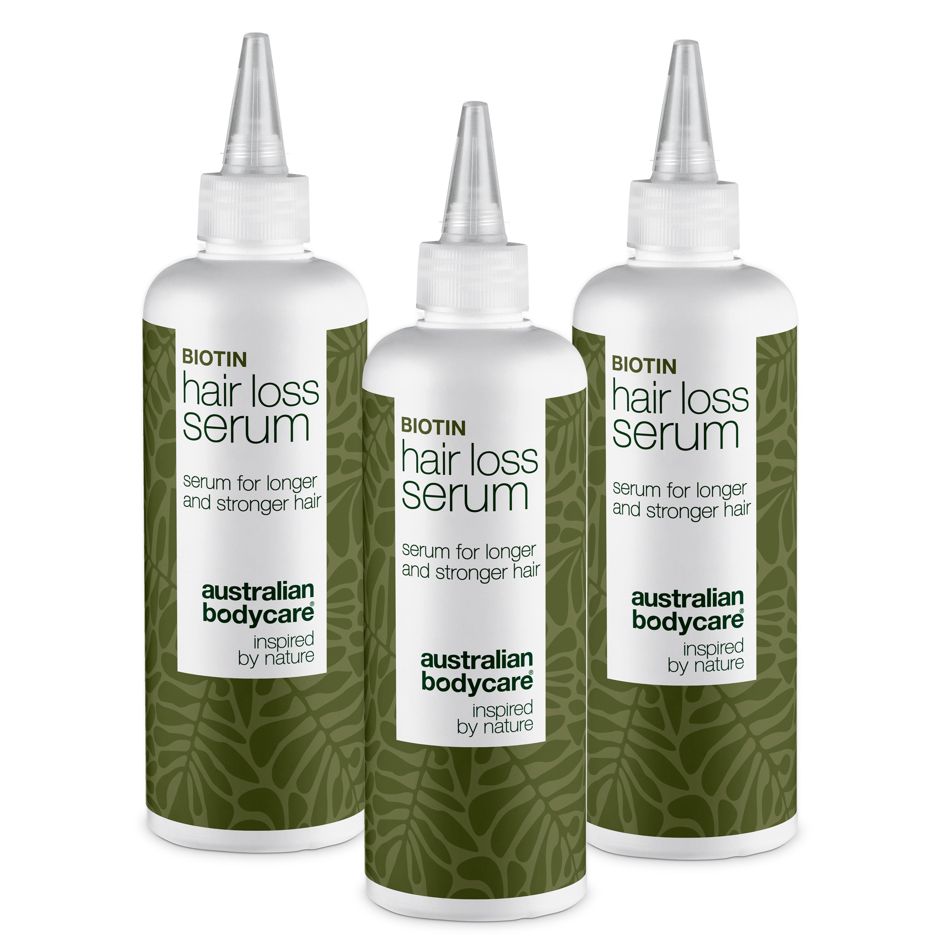 Hårtabsserum med biotin, Capilia Longa & koffein — Effektivt hårtabsserum med biotin, Capilia Longa & koffein. Styrker tyndt hår og hovedbunden. Få fyldigere og sundere hår!