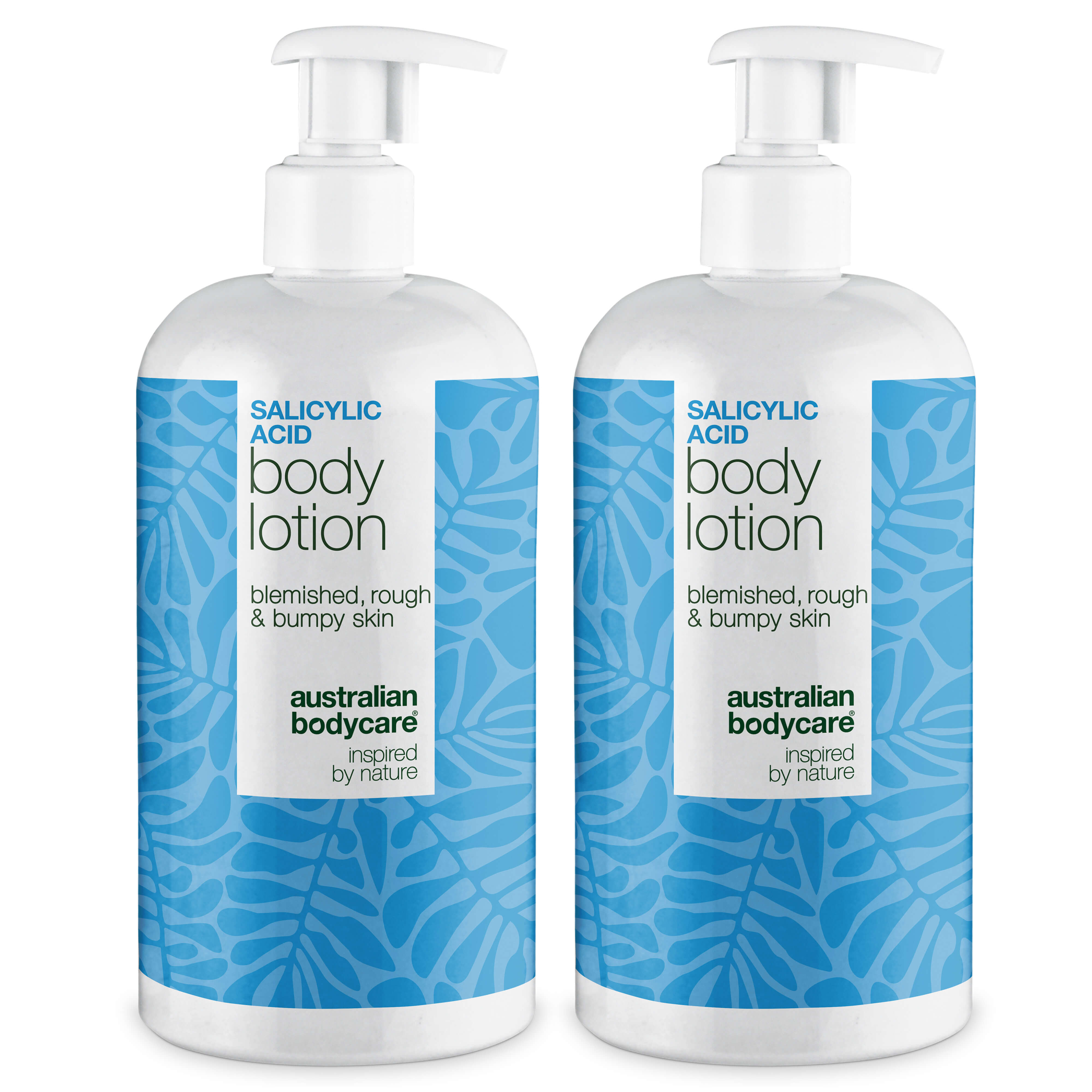 Body Lotion med salicylsyre – mod bumser og tør hud — Body lotion med salicylsyre eksfolierer, fugter og reducerer bumser, uren hud og tørre områder. Perfekt til daglig hudpleje.