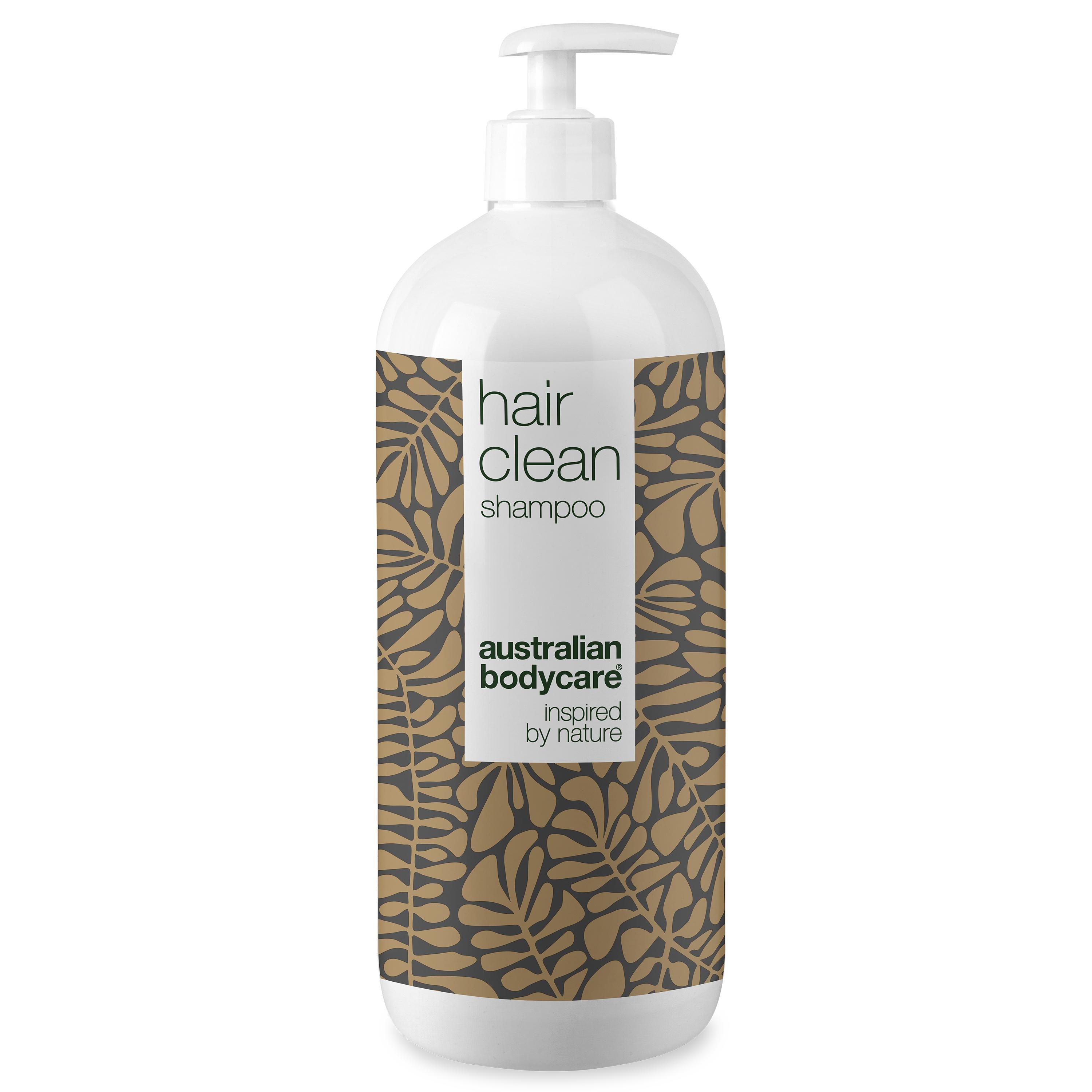 Tea Tree shampoo til skæl og tør hovedbund — Shampoo mod Skæl, kløende hovedbund og fedtet hår