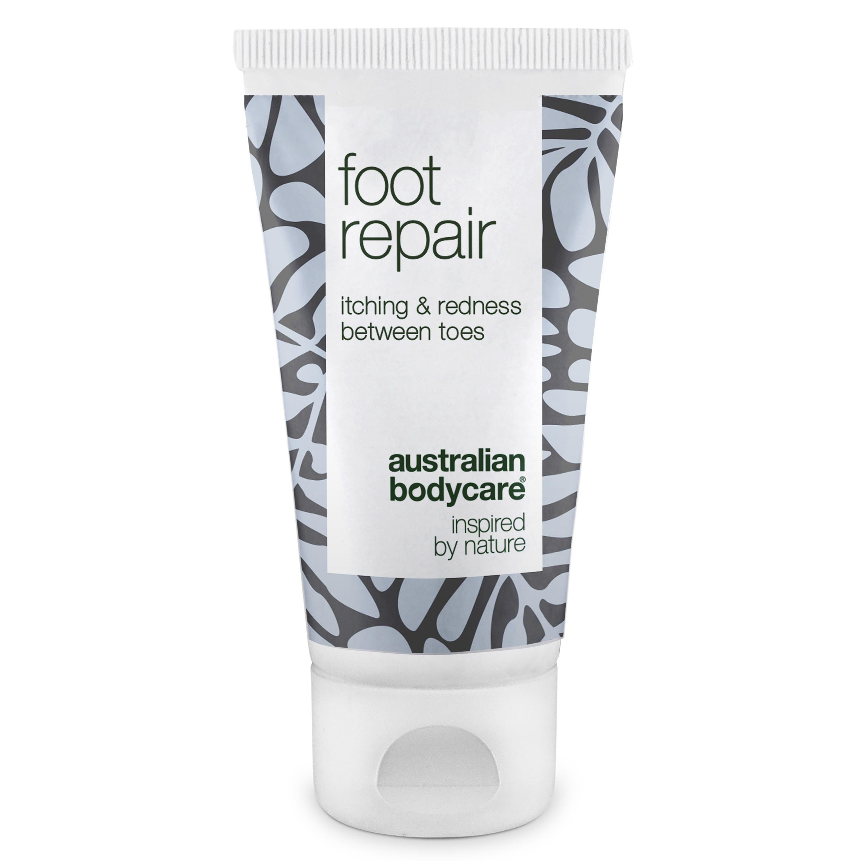 Fodgel med Tea Tree Oil  — Lindrende gel mod kløe, svie og rødme mellem tæerne.