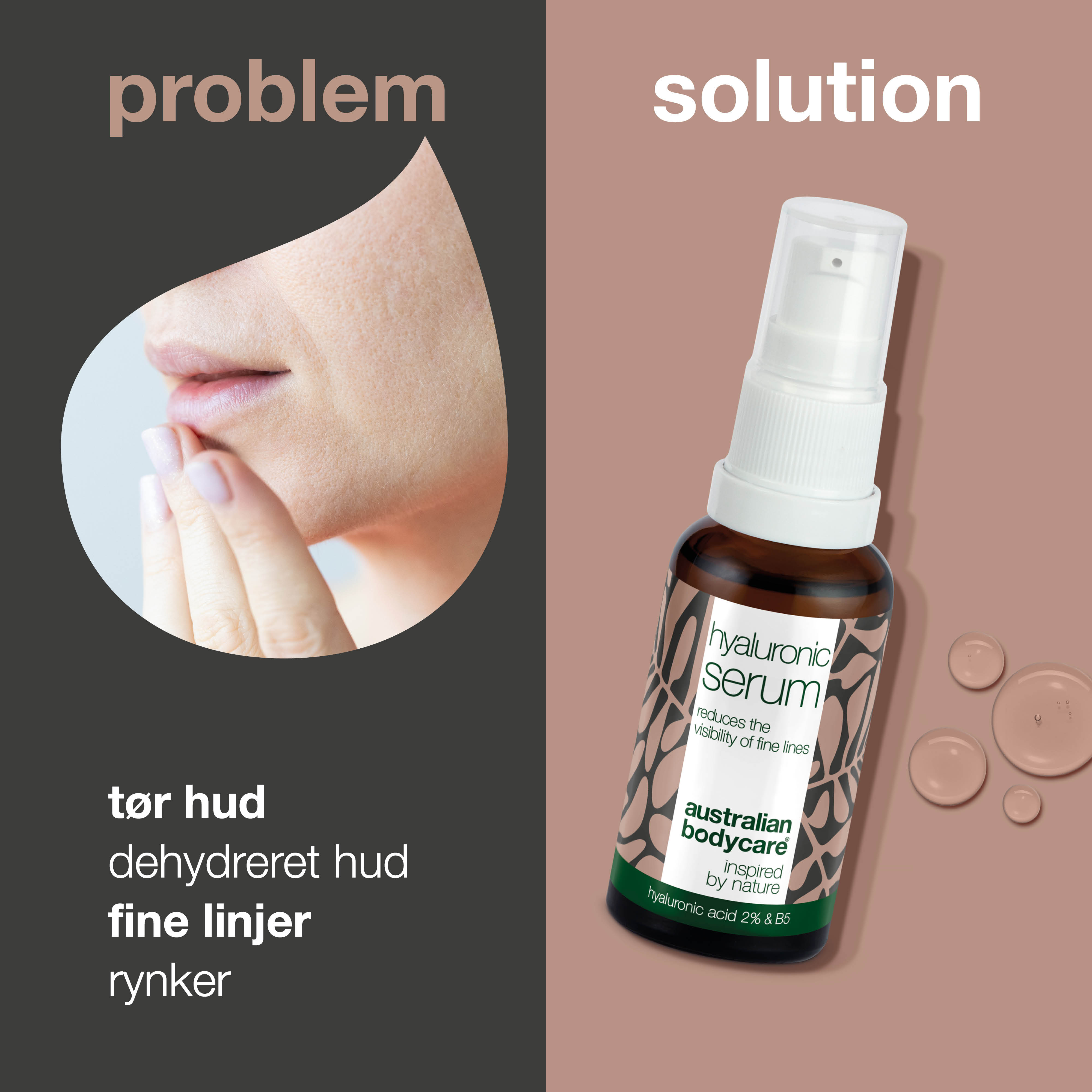 Hyaluronsyre Serum 2% – Intens fugt med B5-vitamin — Hyaluronsyre Serum 2% giver dyb fugt, reducerer fine linjer og efterlader huden glat og smidig. Perfekt til alle hudtyper.