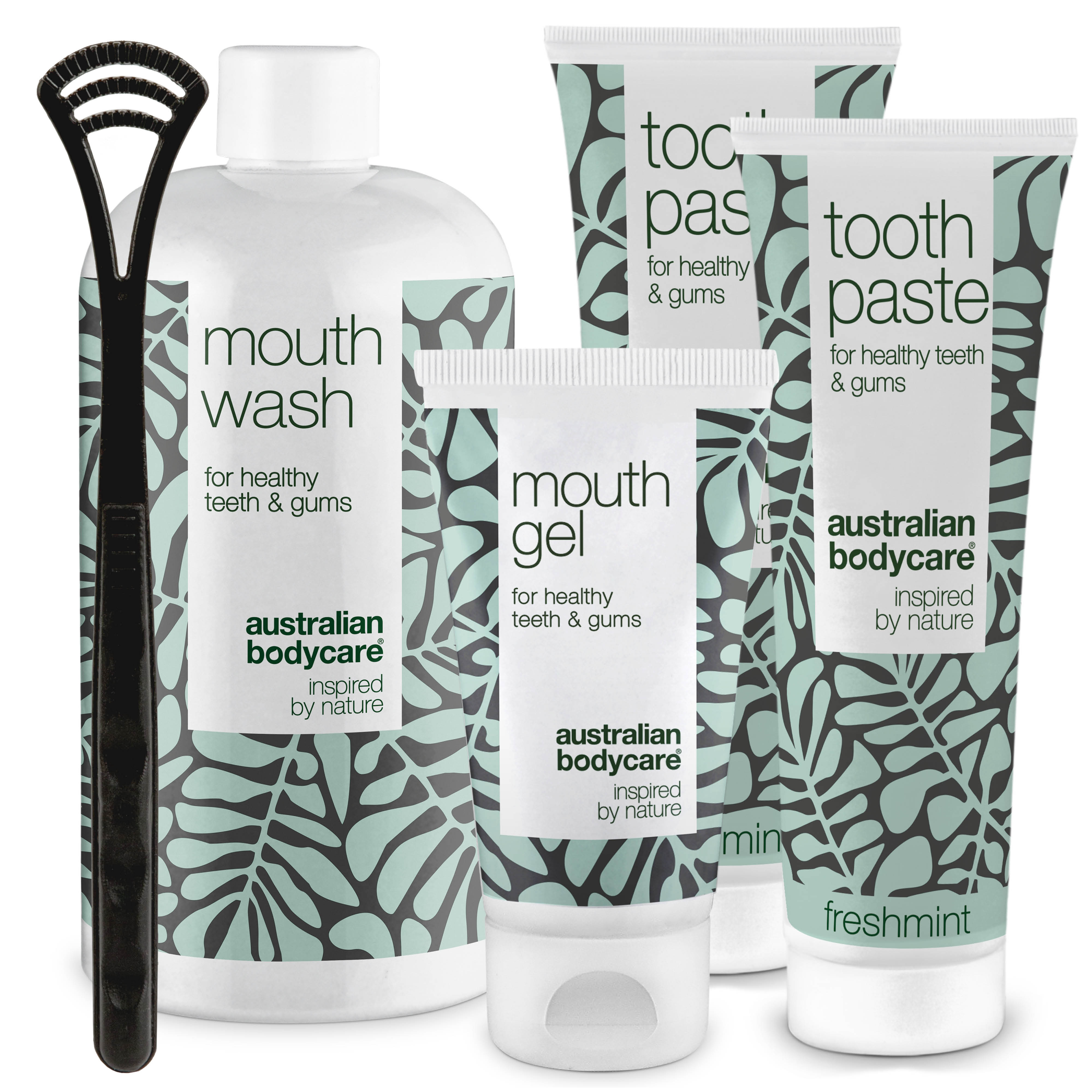 Start kit - 5 mundprodukter — Startpakke til god mundhygiejne og pleje ved paradentose og dårlig ånde
