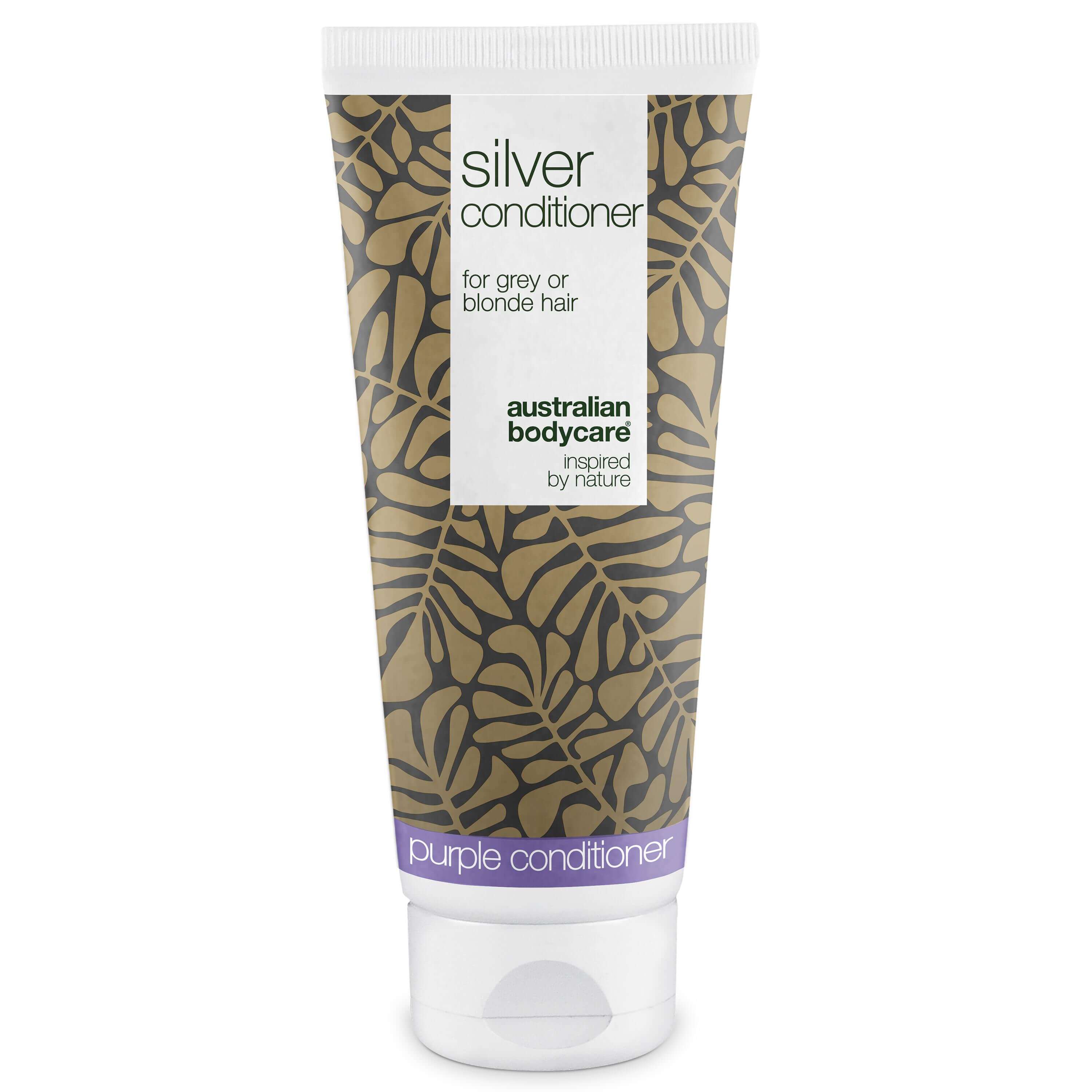 Silver Conditioner til gråt og blondt hår mod gule toner — Balsam med violette pigmenter fjerner gule toner og fremhæver kolde nuancer. Giver glans og styrker håret. Til både naturligt og farvet hår.