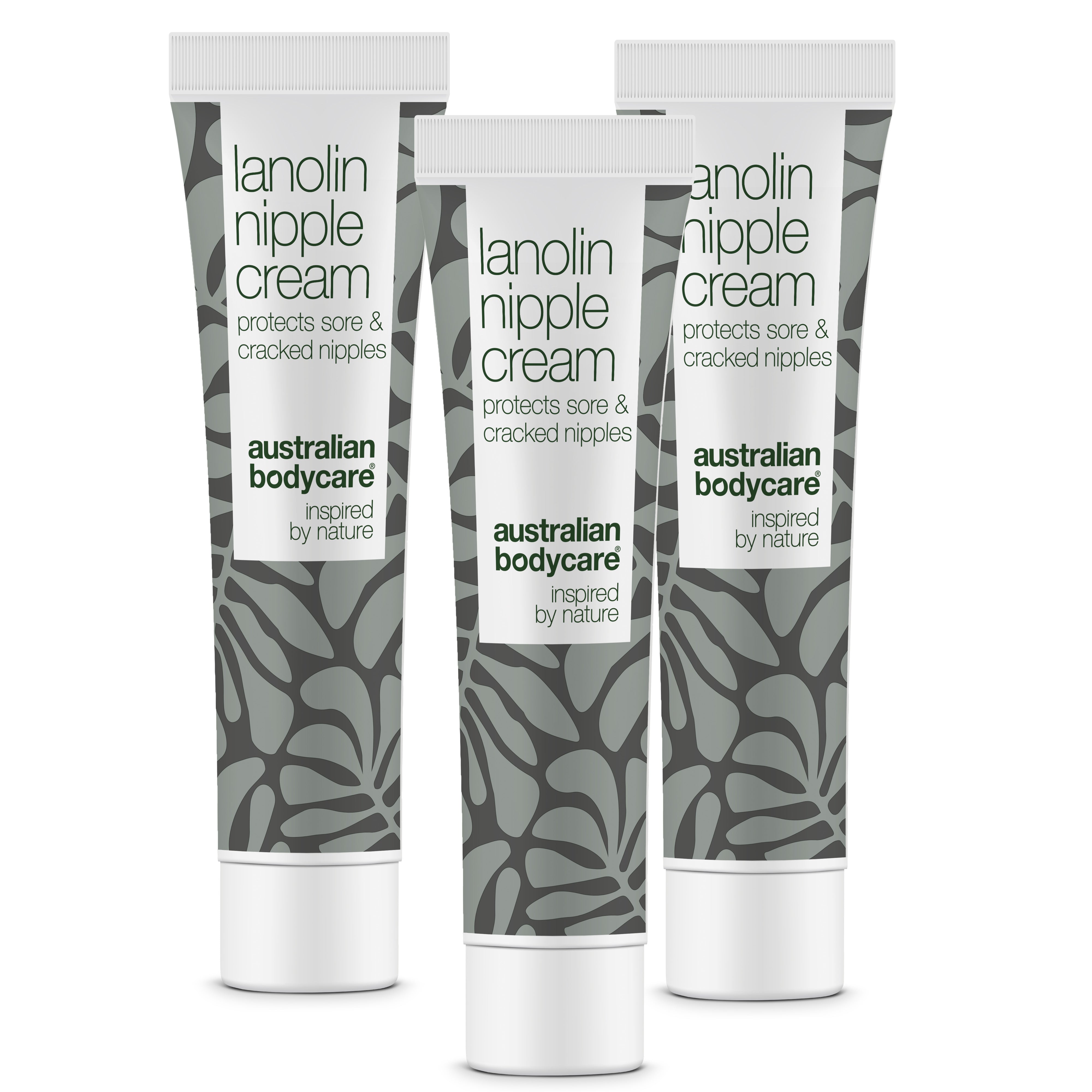 Lanolin Nippelcreme til tørre og ømme brystvorter — Fugtgivende lanolincreme til pleje af tørre brystvorter. Perfekt til amning.