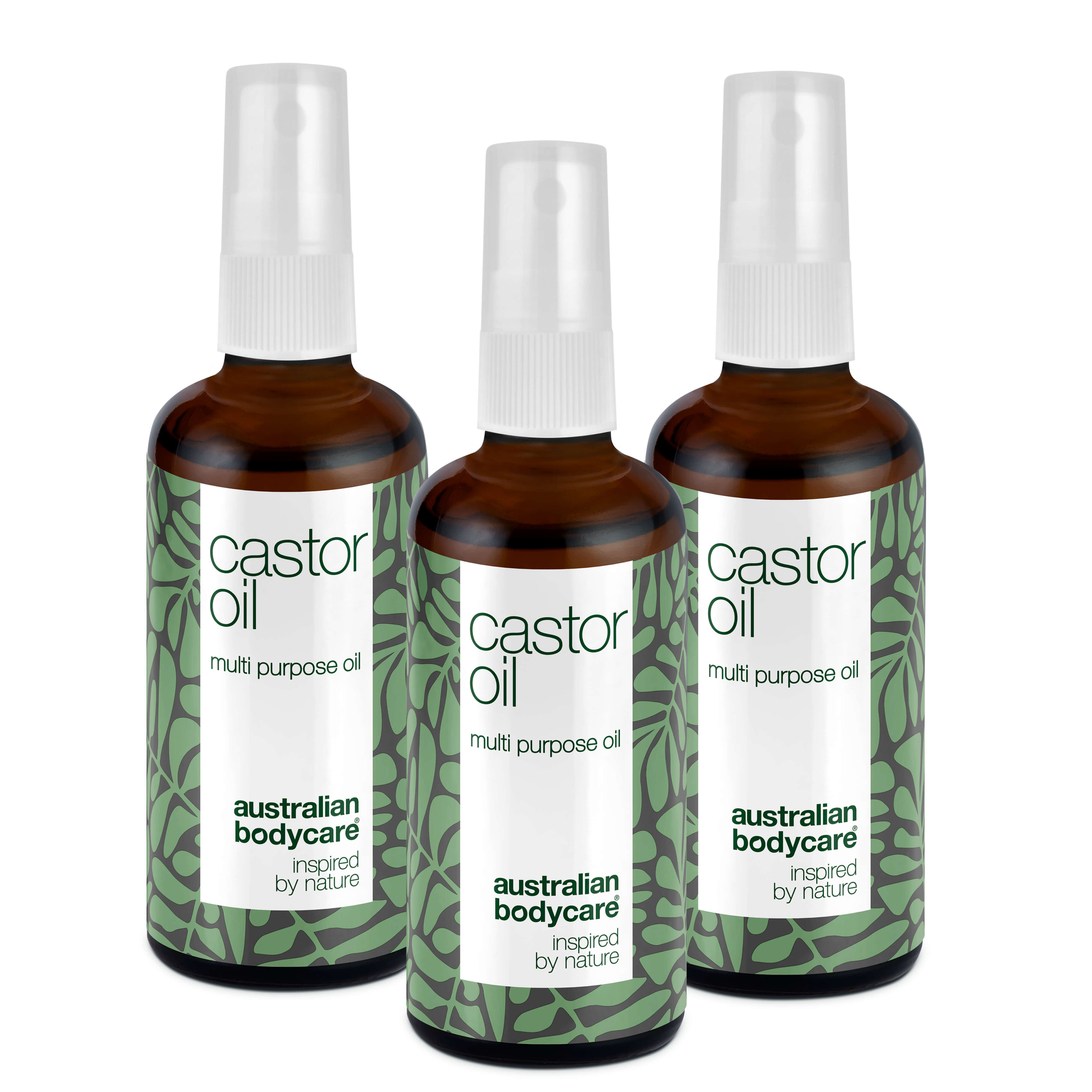 Castor Oil – Plejende ricinusolie til hud og hår — Fugtgivende ricinusolie til hud, hår, bryn og vipper. Lindrer tørhed og plejer irriteret hovedbund. 100 % naturlig olie.