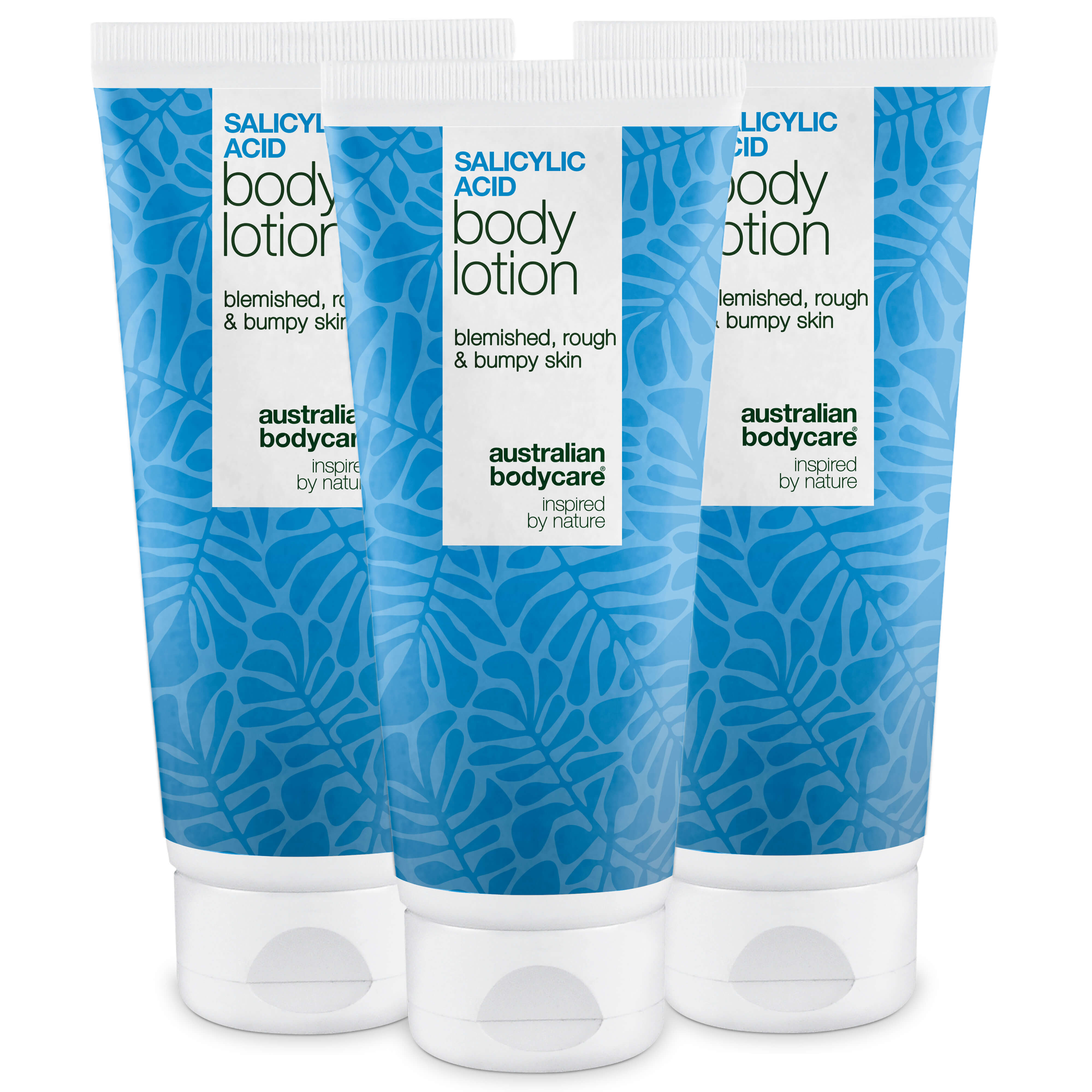 Body Lotion med salicylsyre – mod bumser og tør hud — Body lotion med salicylsyre eksfolierer, fugter og reducerer bumser, uren hud og tørre områder. Perfekt til daglig hudpleje.