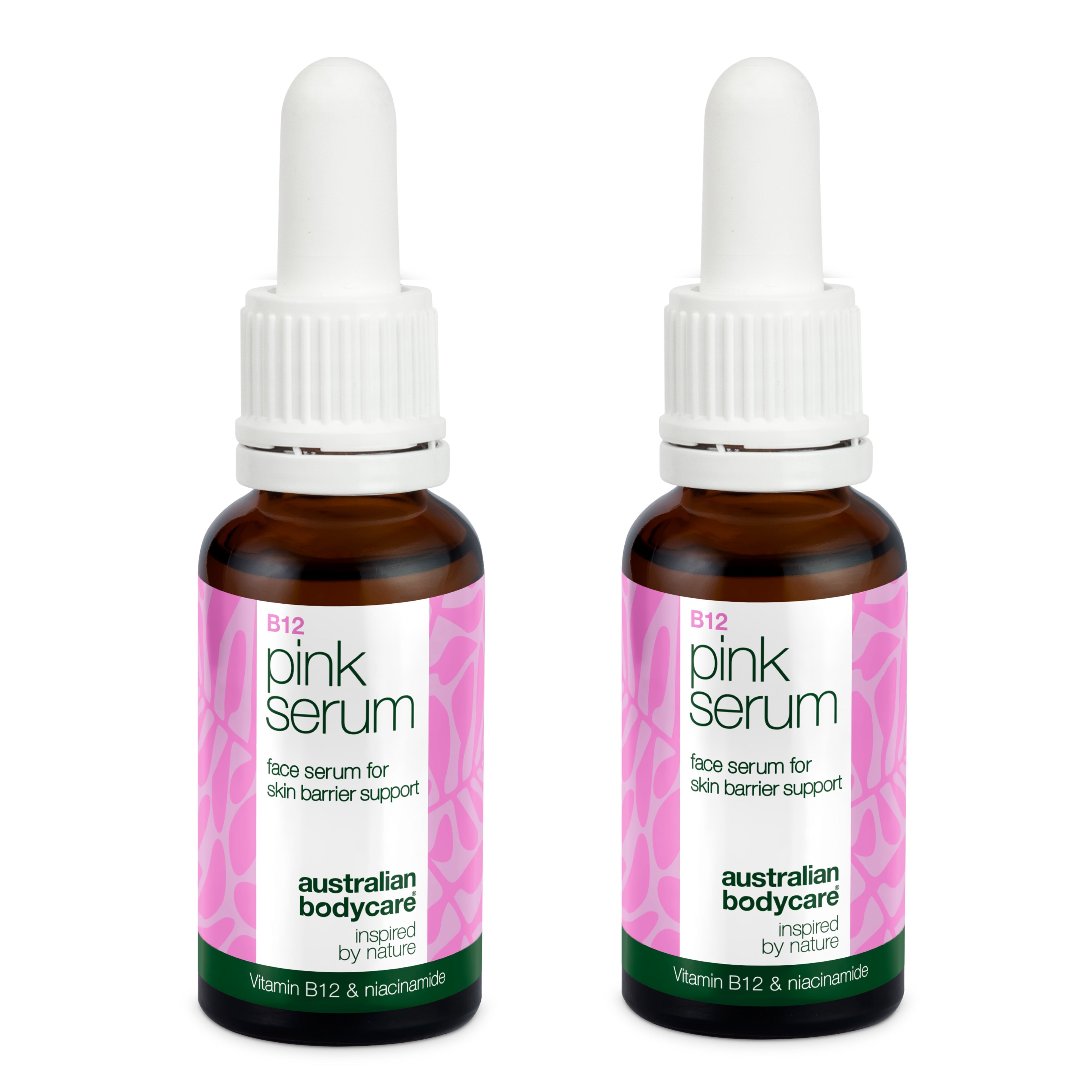 Vitamin B12 Pink Serum – Reducerer rødme og giver sund glød — B12 Pink Serum styrker hudbarrieren, reducerer rødme og aldringstegn. For en blød og strålende hud.
