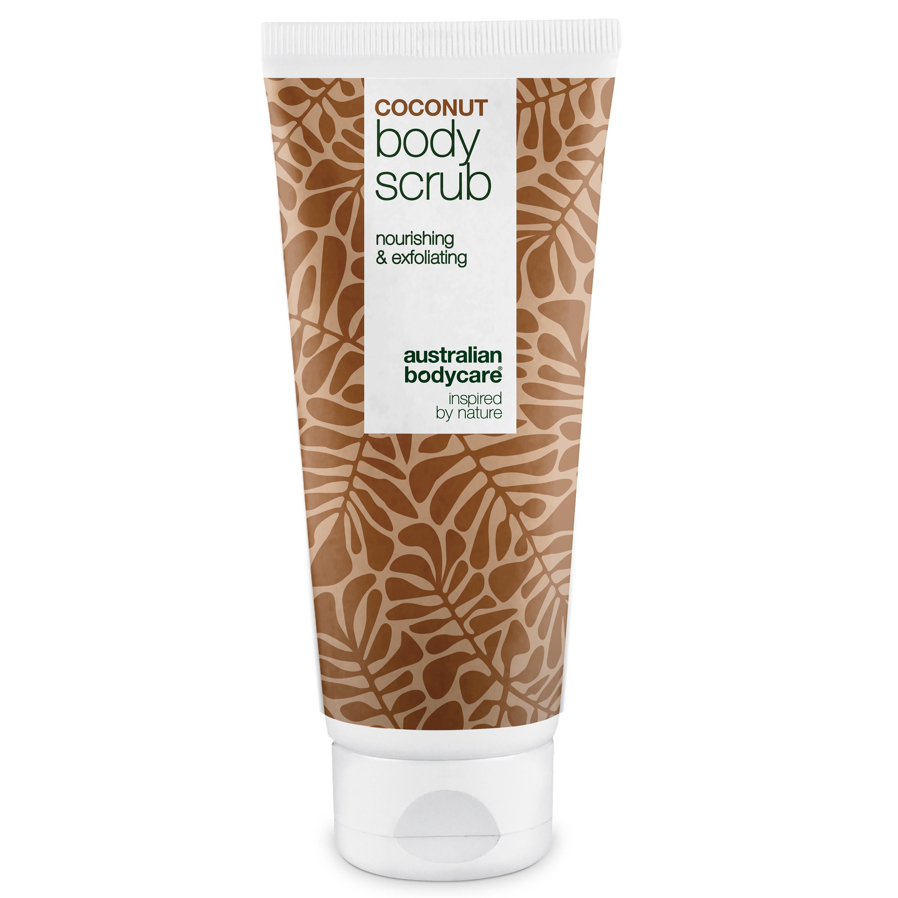 Body Scrub til bumser og uren hud på kroppen — Eksfoliering med 100% naturlig Tea Tree Oil - Også til intim brug
