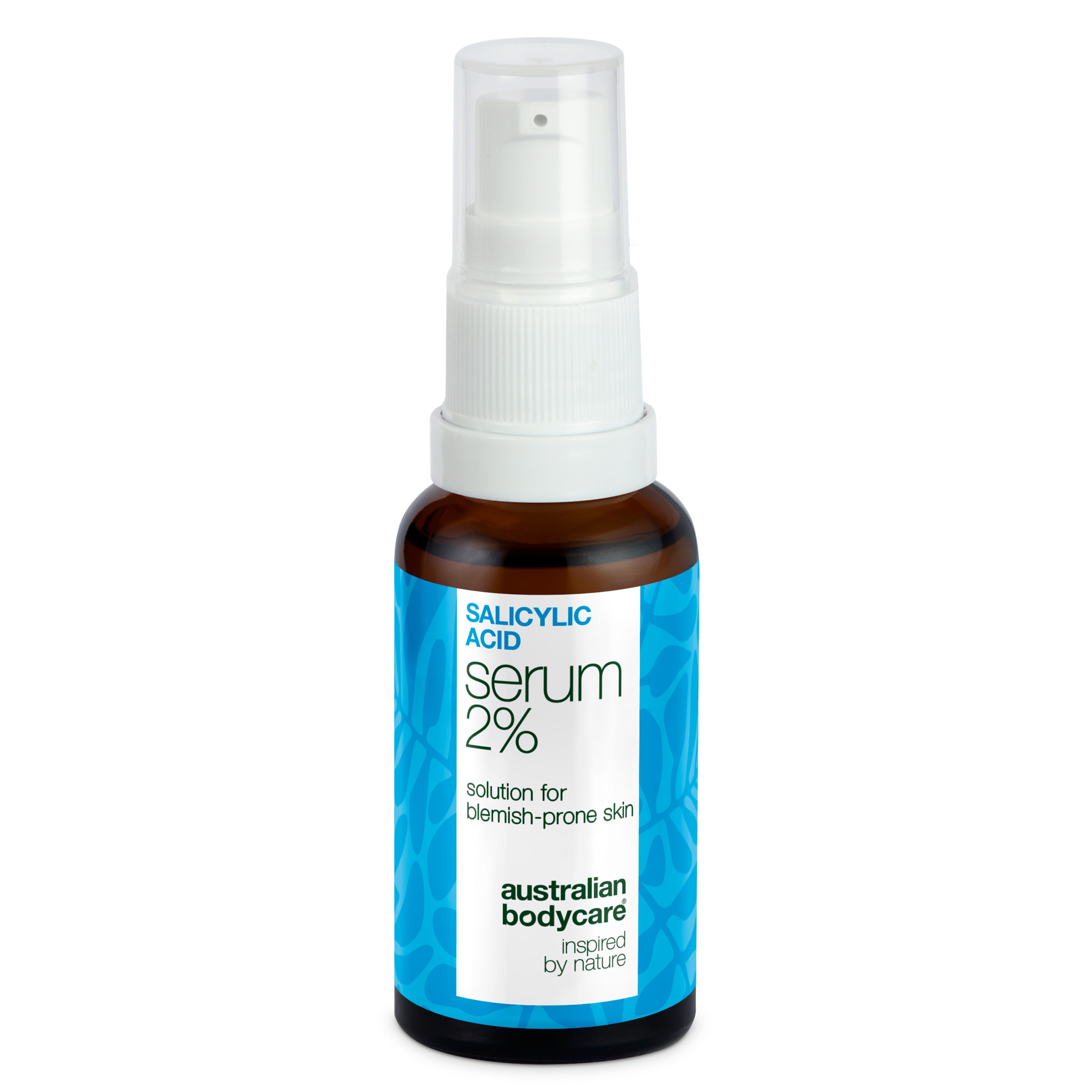 Serum mod bumser, hudorme og uren hud – Salicylsyre 2 % — Serum mod bumser og fedtet hud. Renser porer og dæmper udbrud. Med salicylsyre 2 %, Zinc PCA, grøn te og hyaluronsyre.